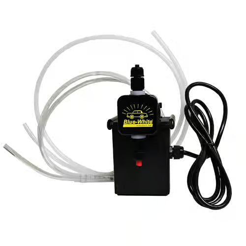 Blue White Injection Pump 10.6 OZ Per Minute 115V Blue White