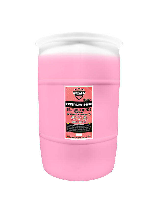ColorGuard Pink Radiant Gleam Tri-Foam (30 Gallons) ColorGuard