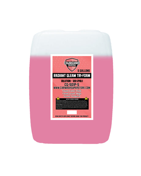 ColorGuard Pink Radiant Gleam Tri-Foam (5 Gallons) ColorGuard