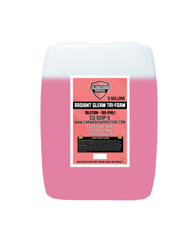 ColorGuard Pink Radiant Gleam Tri-Foam (5 Gallons) ColorGuard