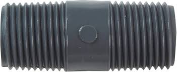 CWS PVC Gray 1-1/2'' x 1/2'' MPT Nipple CWS
