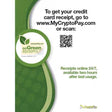 CryptoPay Go Green Sign 11 x 8 in CryptoPay