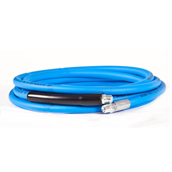 Cleanstream Hose Cleanstream Blue 3/8'' x 15' Hose with Hose Guard – Car Wash Superstore