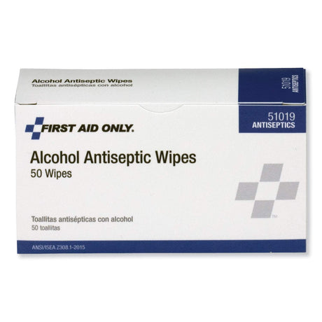 First Aid Alcohol Pads, 50/Box Car Wash Superstore
