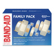 BAND-AID Sheer and Clear Adhesive Bandages, Assorted Sizes, 280/Box Car Wash Superstore