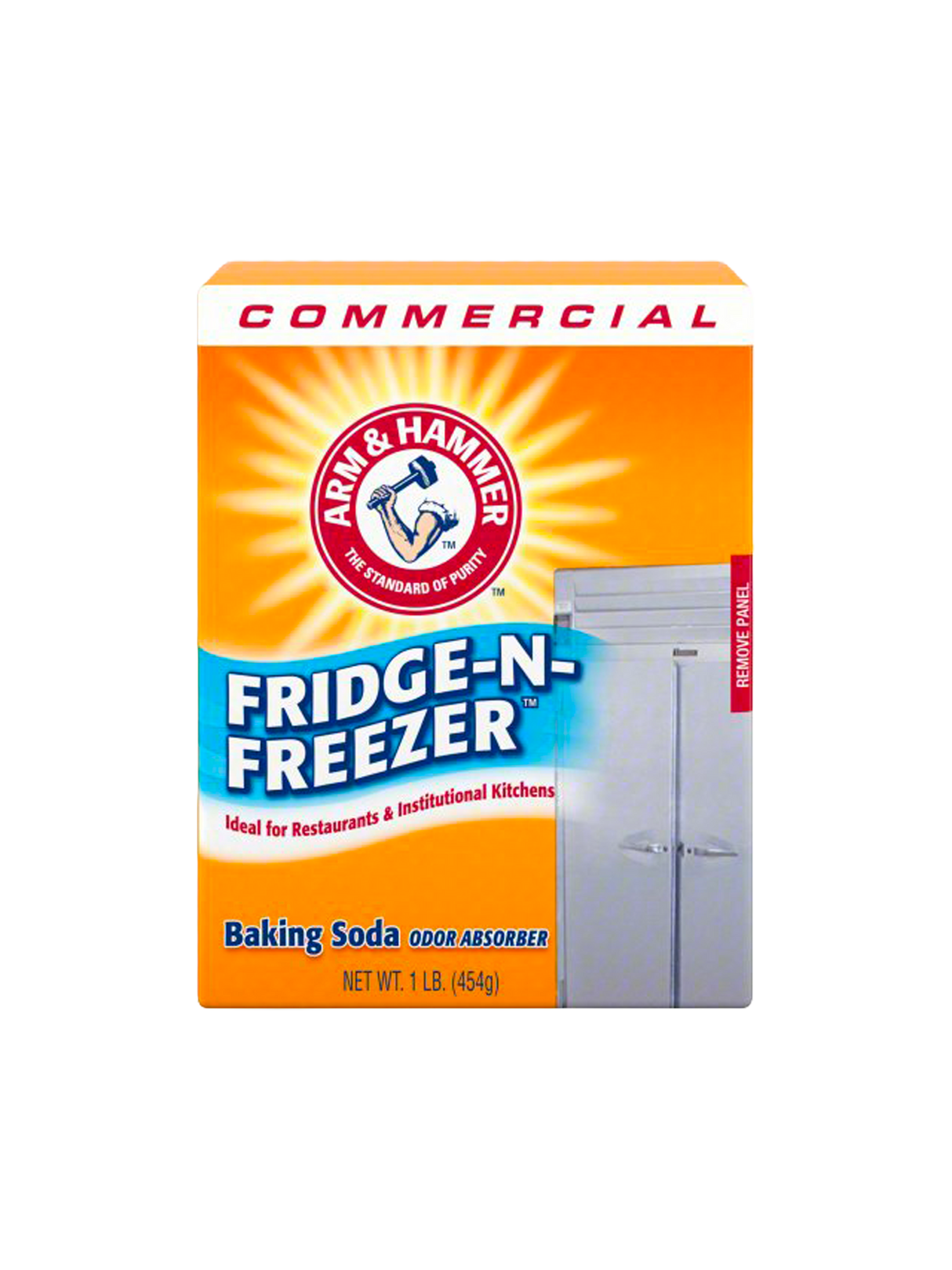 Arm & Hammer Fridge-n-Freezer Pack Baking Soda, Unscented, 16 oz, Powder