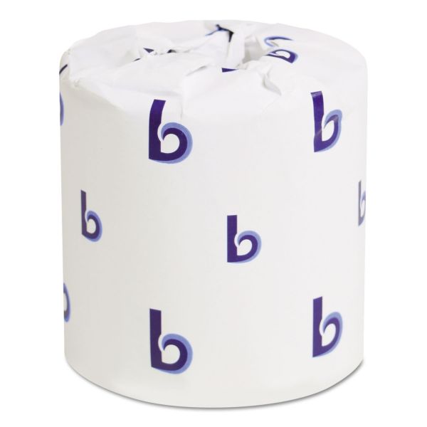 CWS White 2-Ply 550ct Standard Bathroom Tissue Roll CWS