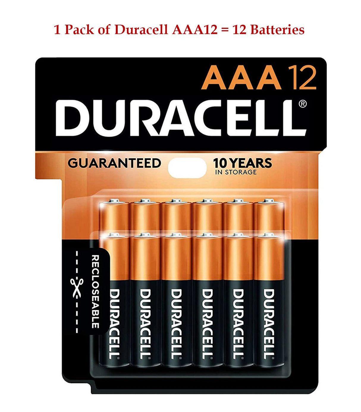 Duracell Alkaline Copper 12 ct AAA Batteries Car Wash Superstore