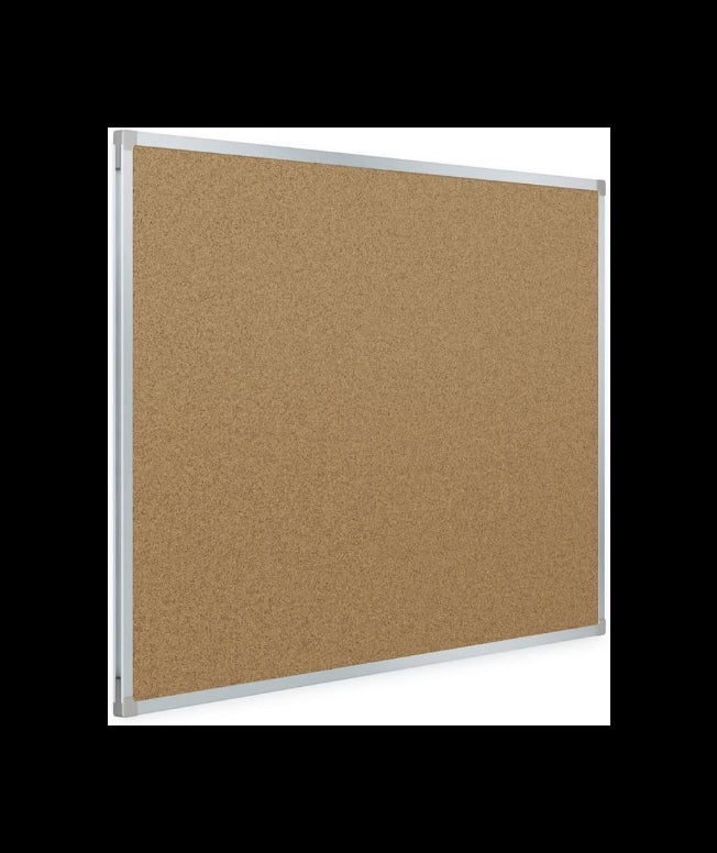 Corkboard, 2' x 1.5', Cork Board, Aluminum Frame Car Wash Superstore