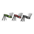 SAE/Metric/Star Folding Hex Key Set, 3 Piece Car Wash Superstore