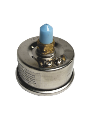 CWS 1/8'' 2'' D 0-160 PSI Rear Mount Liquid Filled Pressure Gauge