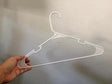 Clothing Hangers, 15 Pack, White, Durable Plastic Car Wash Superstore