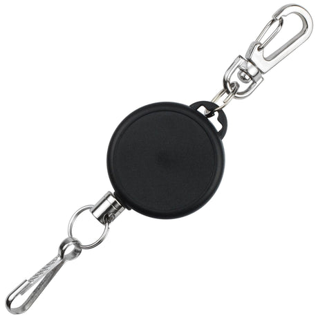 Retractable ID Badge Reel for Card Holders with Clips26-1/2"- 100 pack Car Wash Superstore
