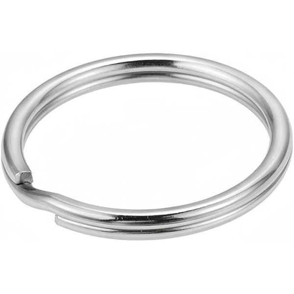 1in. Split Key Ring (2PK) Car Wash Superstore