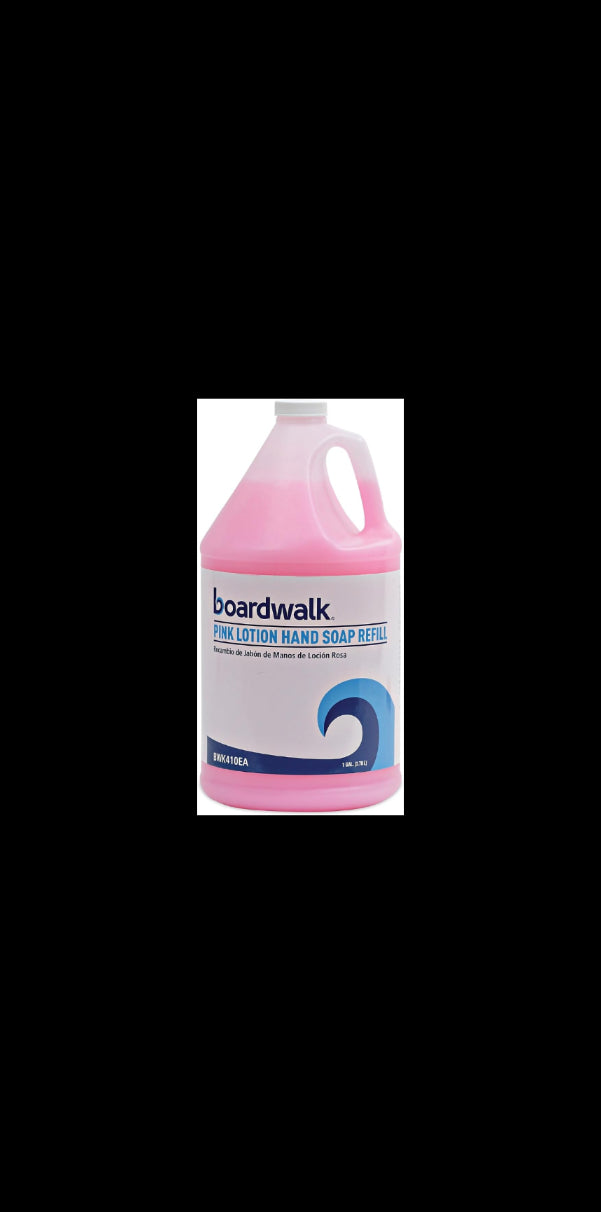 Mild Cleansing Pink Lotion Soap, Cherry Scent, Liquid, 1 Gallon Bottle, 4/Carton Car Wash Superstore
