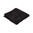 CWS 16'' x 16'' 800CT Black Microfiber Baled Towel Car Wash Superstore