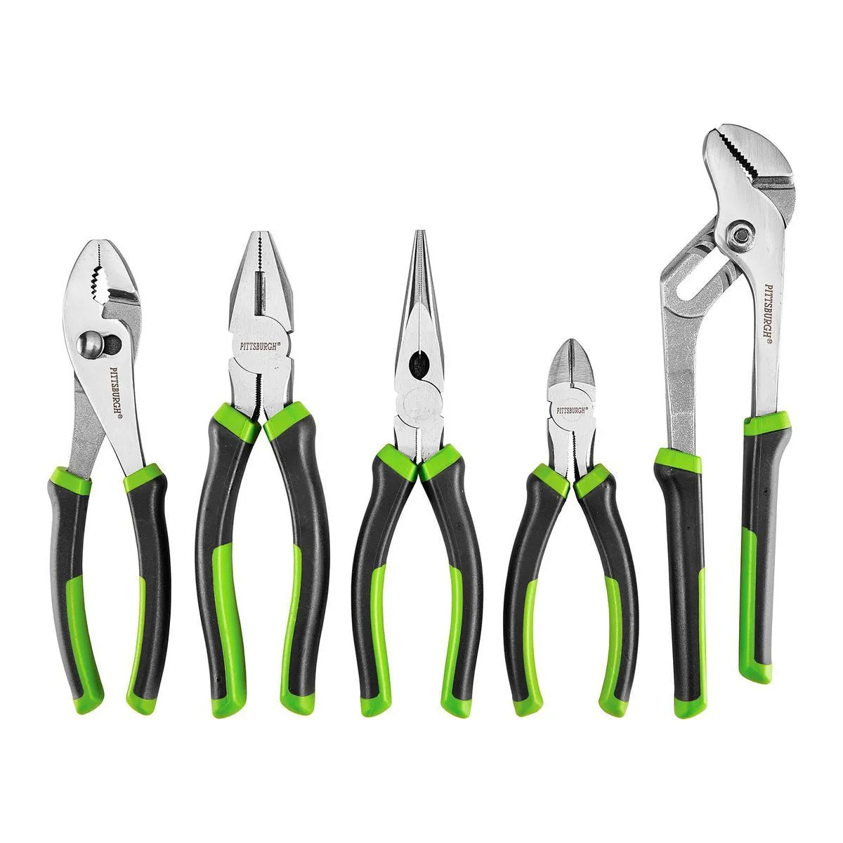 Pliers Set with Comfort Grips, 5 Piece Car Wash Superstore