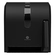 Georgia Pacific Hygienic Push Paddle Roll Towel Dispenser, 13"x10"x14.4, Black Car Wash Superstore