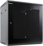 10U Rack Enclosure, Wall Mount Rack, Low Profile Switch Depth Cabinet, Hinged Back Rack Enclosure Cabinet, Black (SRW10US) Car Wash Superstore