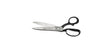 Carpet Shears: Right-Hand, 10 in Overall Lg, Straight, Steel, Pointed, Black Car Wash Superstore