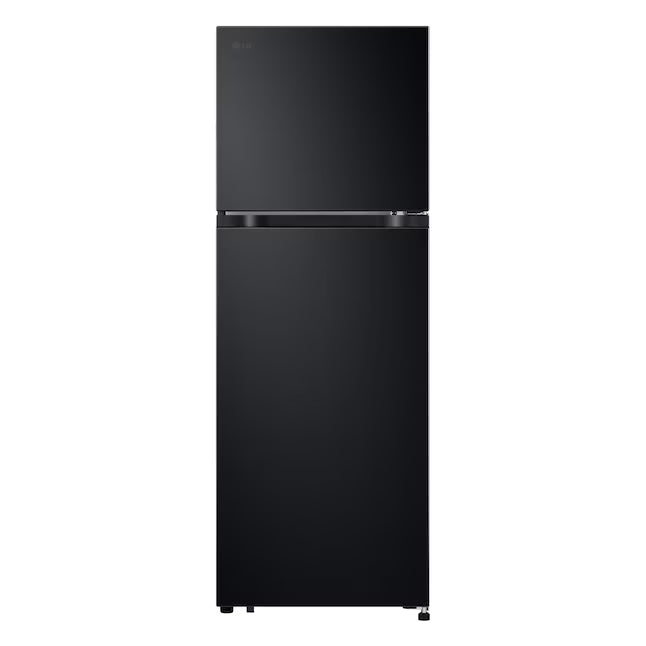 LG 8.6-cu ft Counter-Depth Top-Freezer Refrigerator ( Black ) Car Wash Superstore