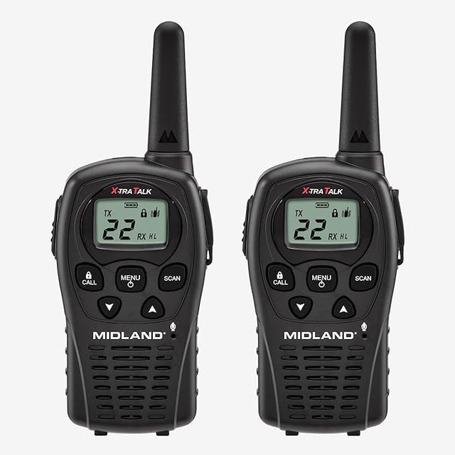 Midland Black 22-Channel Two-Way Radio Midland