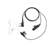 2-Pin 2-Wire Baofeng UV-5R Earpiece Surveillance Kit Compatible with BTECH Retc15/Retevis RT21 RT22 Kenwood Arcshell AR-5 Walkie Talkie Radio with Big PTT Mic Tansparent Acoustic Tube Headset Car Wash Superstore