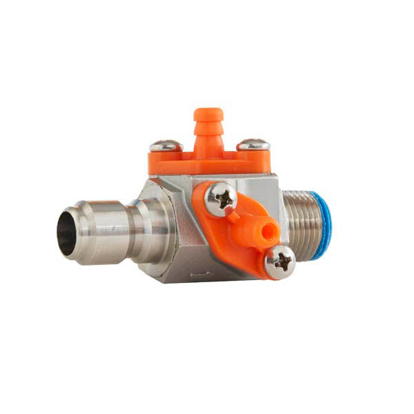 DEMA QC x 3/8'' MPT Dual Port Orange Barb Rocket Chemical Injector ...