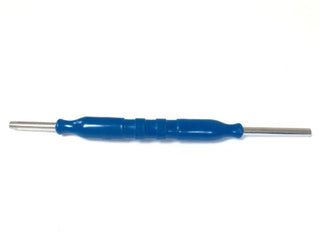 General Pump Galvanized Steel 18'' Wand with 1/4'' MPT x 1/8'' FPT Blue Rubber Flex Grip