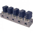 Dema Manifold Valve 1/2 NPT 5 Station 24VAC DIN DEMA