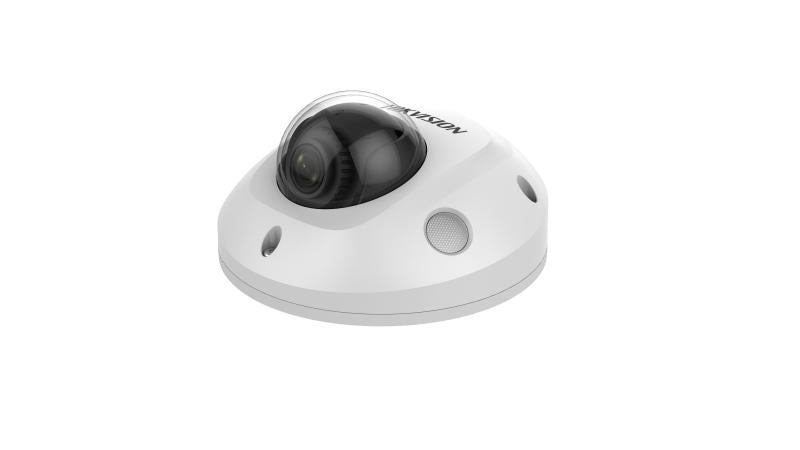 Hikvision - 8 MP Outdoor IR Fixed Network Turret Camera Car Wash Superstore
