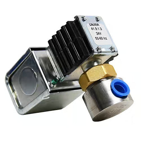 DEMA Stainless Steel 1/4'' FPT 24 VAC Normally Closed Solenoid Valve DEMA