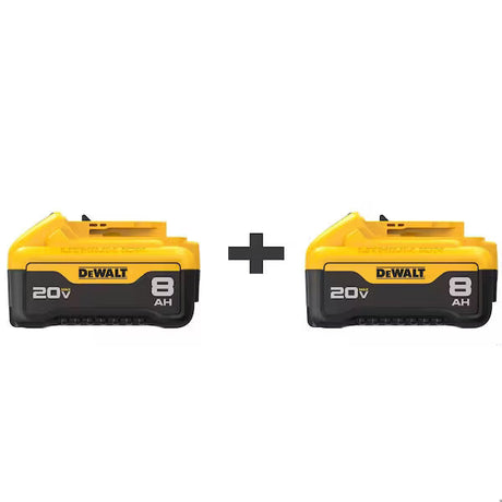 DeWalt 20V MAX* XR® 8.Ah Battery - 2 PACK Car Wash Superstore