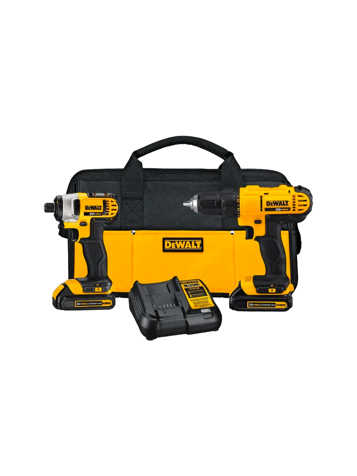 DeWalt 20V MAX* Drill Driver/Impact Driver Combo Kit