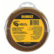 DEWALT Original Equipment Pre-Cut Trimmer Line 0.080 in. Trimmer Line for DCST925B Cordless Battery Powered String Trimmers Car Wash Superstore