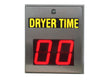 Dixmor Dryer Time Display, One Pulse Start, 4" Numbers, Counts Down in Seconds Or Minutes, 120 Volt  Dimensions: 9 1/2" W x 11" H x 2" D Car Wash Superstore