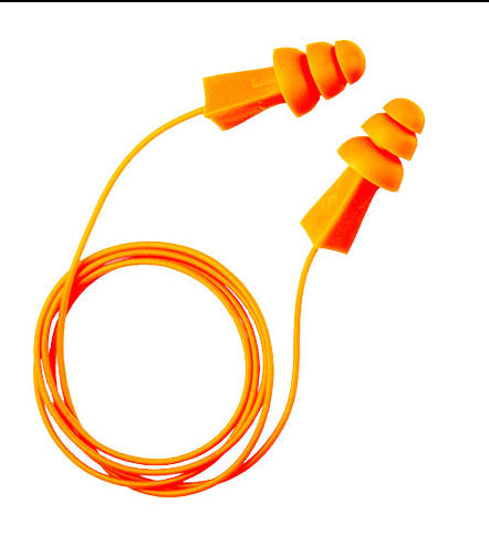 High-Viz Orange Plugs, Orange Polymer Cord, Polybag 100/box Car Wash Superstore