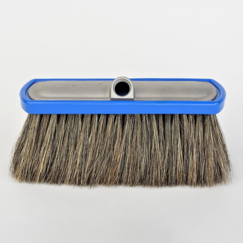 Erie Brush Hogs Hair Economy FoamMaster Brush with Aluminum Head and Blue Rubber Bumper