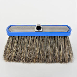Erie Brush Hogs Hair Brush with Blue Plastic Head and Blue Rubber Bumper