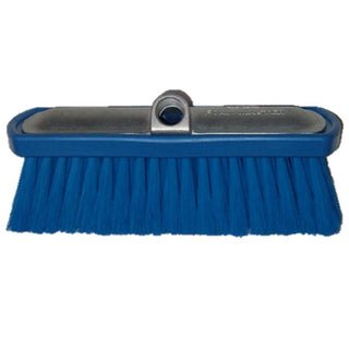 Erie Brush Nylon Brush with Aluminum Head and Blue Rubber Bumper