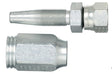 Gates Carbon Steel Reusable 3/8'' Female JIC 37° Flare Swivel Fitting for 3/8'' Hose 2-Wire Hose Gates