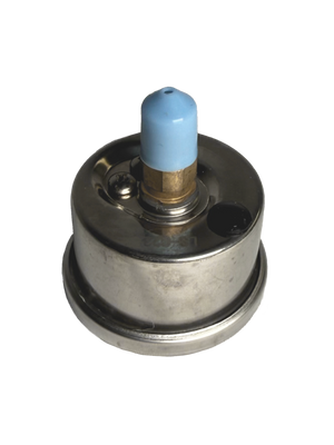 CWS 1/8'' 1-1/2'' D 0-60 PSI Rear Mount Liquid Pressure Gauge CWS