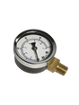 CWS 1/4'' 2'' D 0-100 PSI Bottom Mount Non-Liquid Pressure Gauge CWS