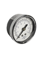 CWS 1/4'' 2'' D 0-100 PSI Rear Mount Chrome Non-Liquid Pressure Gauge CWS