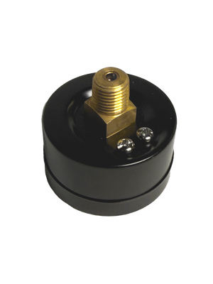 CWS 1/4'' 2'' D 0-100 PSI Rear Mount Non-Liquid Pressure Gauge