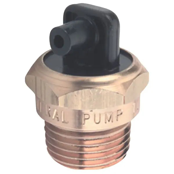Thermal Valve Protector, 1/2in BSP-M Inlet, 1/4in 90° Hose Barb Outlet, Relief Temperature 145°F General Pump