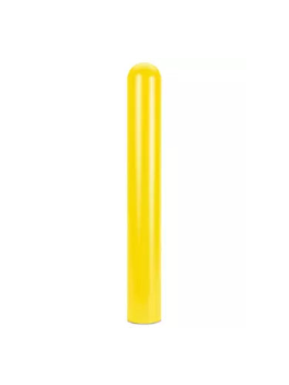 Smooth Bollard Sleeve 6 x 56" BLACK Car Wash Superstore