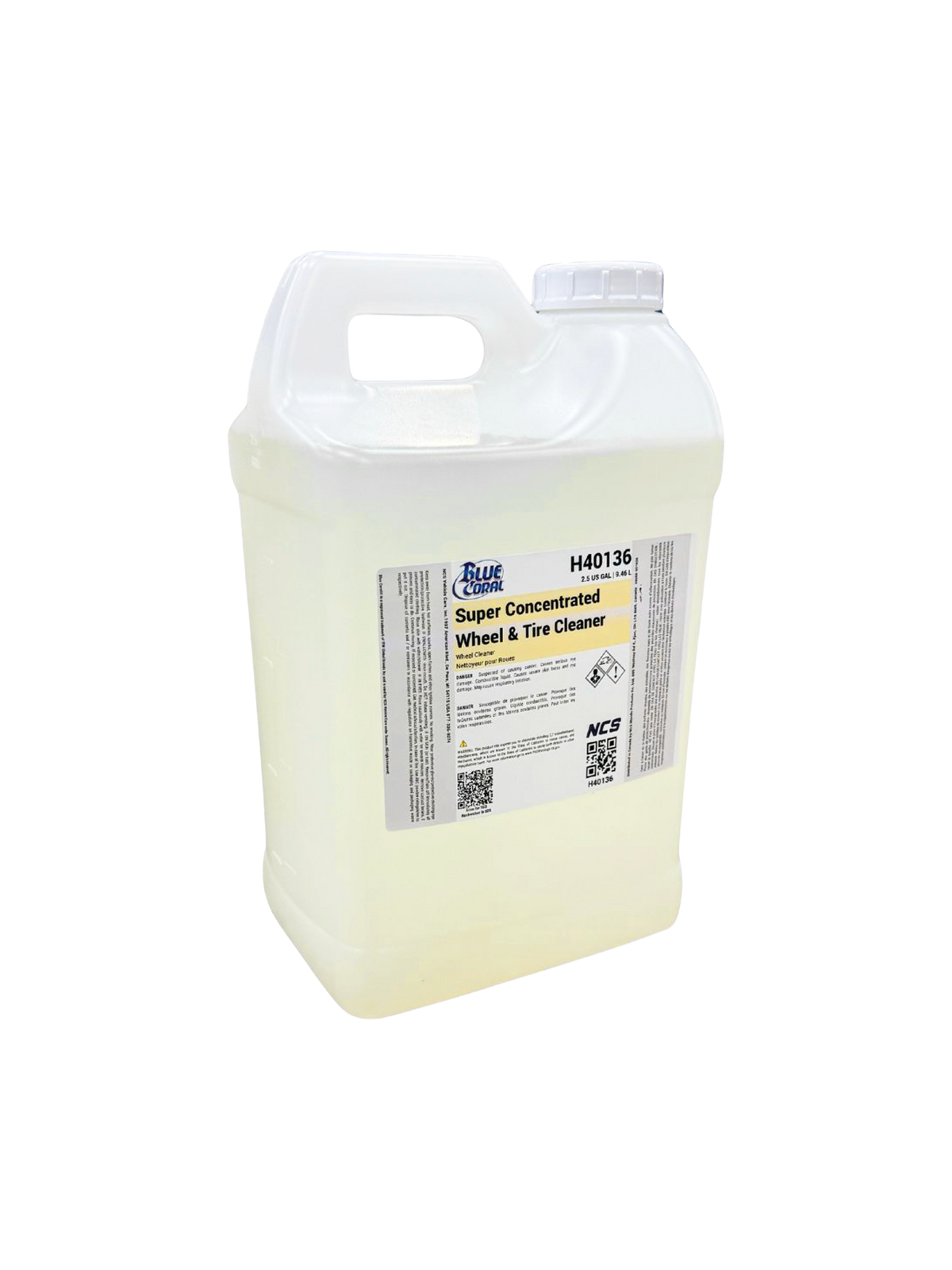 Blue Coral Super Conc Wheel & Tire Cleaner, Cln Fl ( 2 x 2.5 Gal)