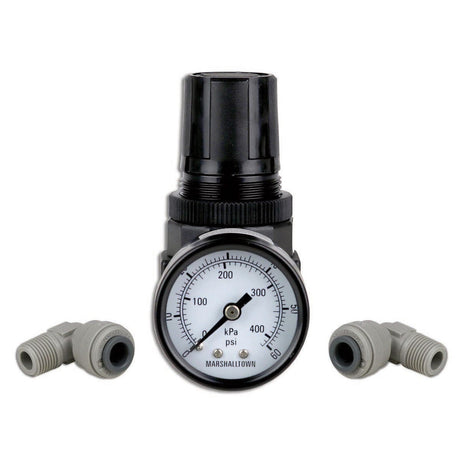 Hydra Flex Foaming Small Air Regulator and 0-60 PSI Gauge

***USE PART NUMBER: SON40012324*** Car Wash Superstore