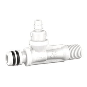 Hydra-Flex Chem-Flex PC1 x 1/4'' MPT White Chemical Injector Hydra-Flex